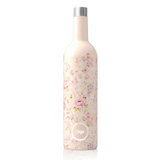 Sup drinkware Insulated Wine Bottle Flowers