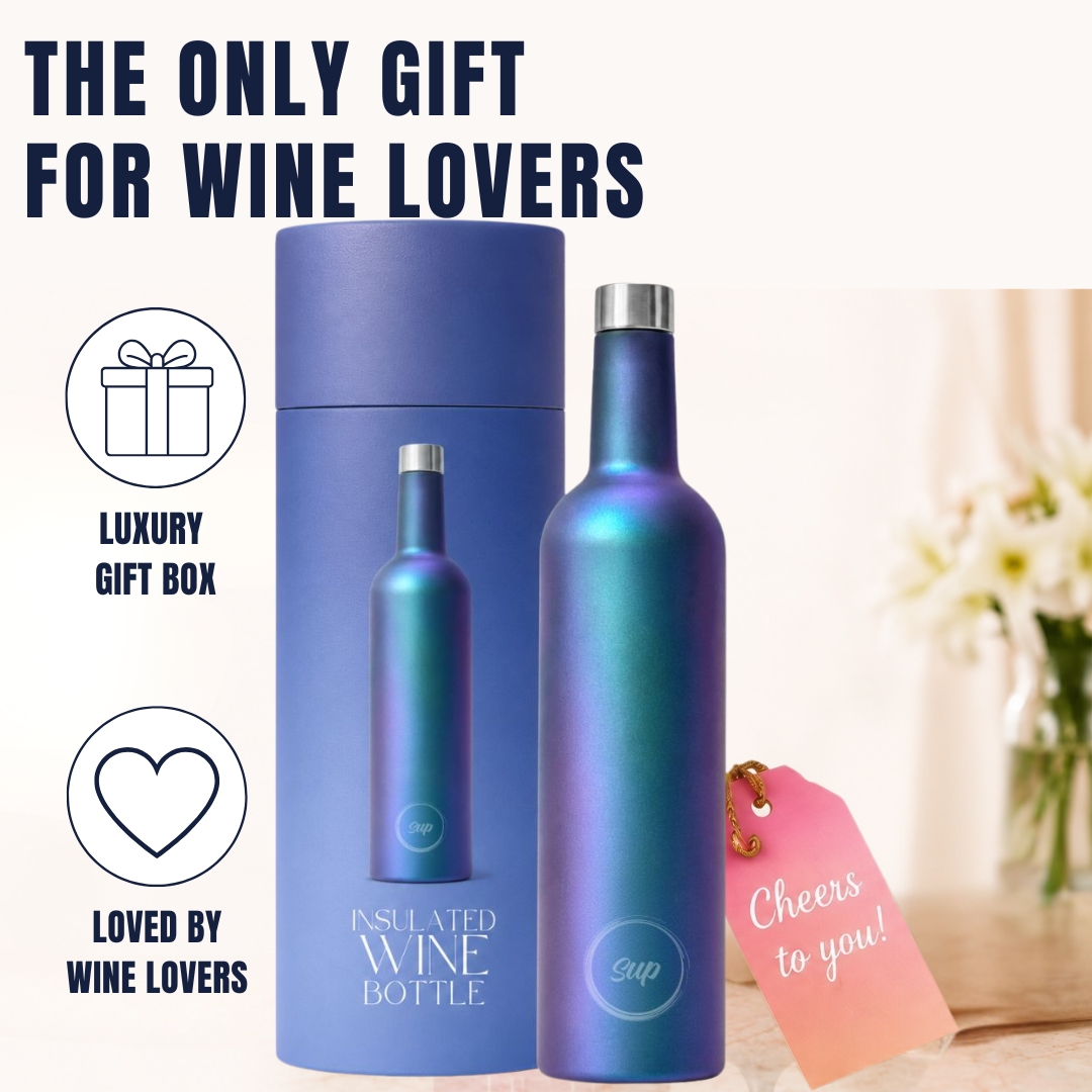 Sup drinkware Insulated Wine Bottle Galaxy