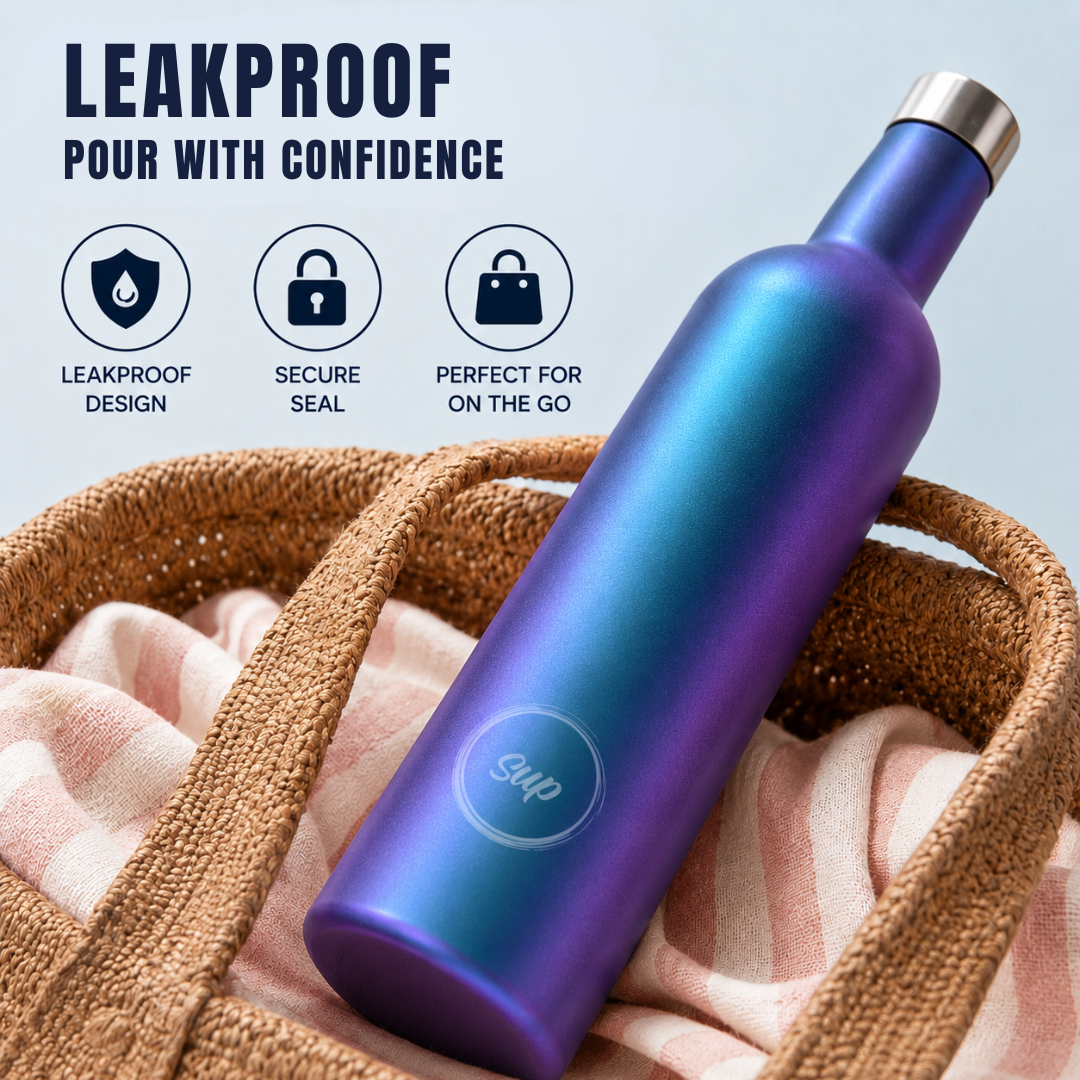 Sup drinkware Insulated Wine Bottle Galaxy