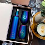 Sup drinkware Insulated Wine Bottle & Tumbler Gift Set Galaxy