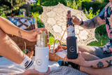 Sup drinkware Capsule Bottle & Can Cooler Soft Grey