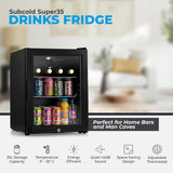 Subcold Super35 LED Beer Fridge | 33L