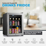 Subcold Super35 LED Beer Fridge | 33L