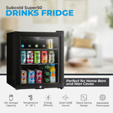 Subcold Super50 LED Beer Fridge | 50L
