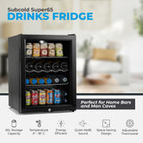 Subcold Super65 LED Beer Fridge | 65L