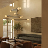 Tala Sycamore 5-Tier Chandelier in Dawn Grey