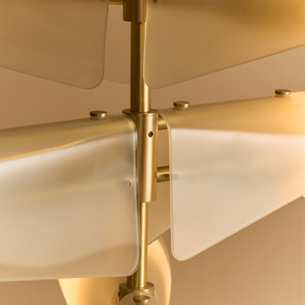 Tala Sycamore 5-Tier Chandelier in Dusk Pink