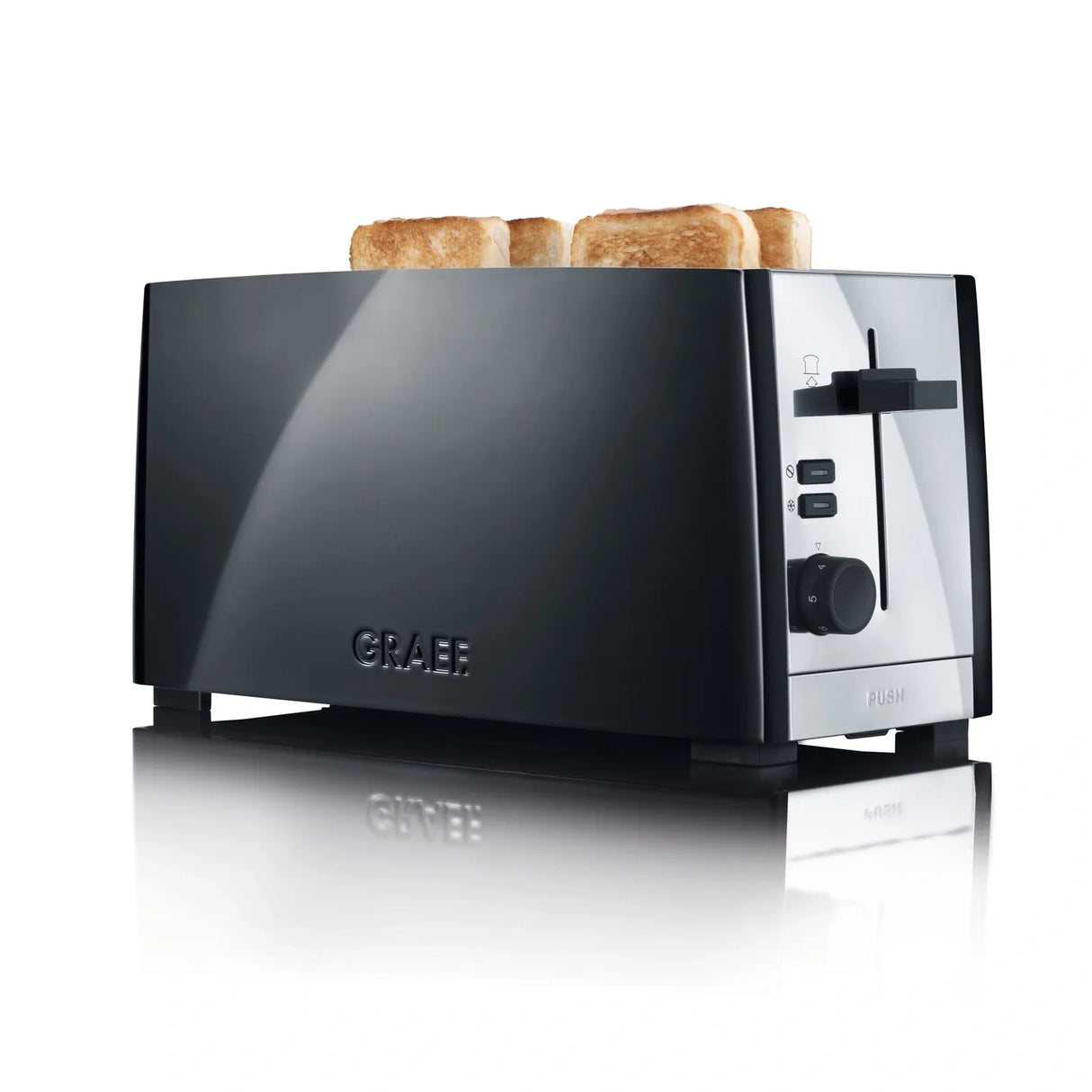 Graef Toaster 4 slice - Black