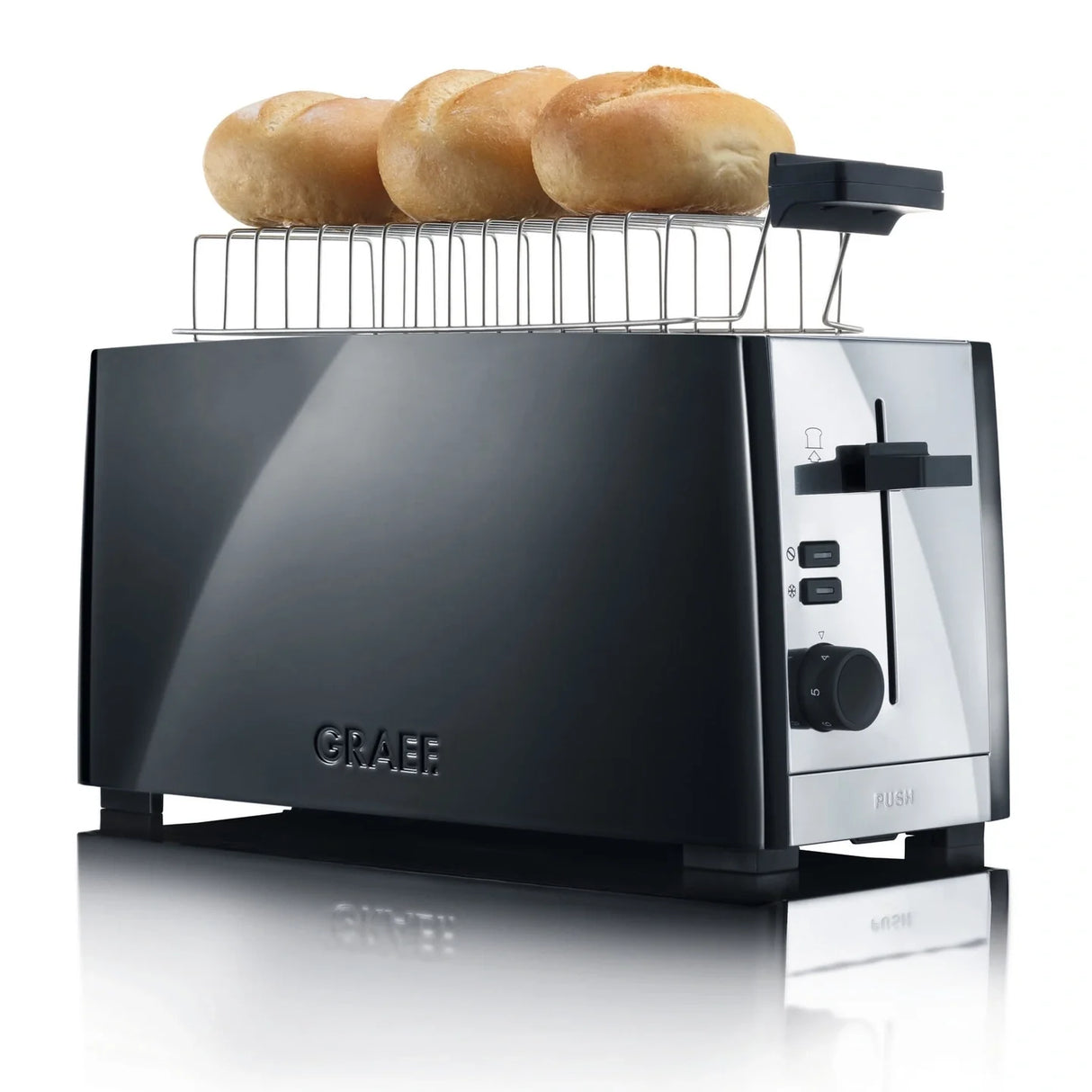 Graef Toaster 4 slice - Black