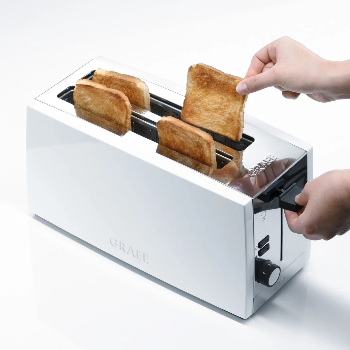 Graef 4-Slice Toaster White