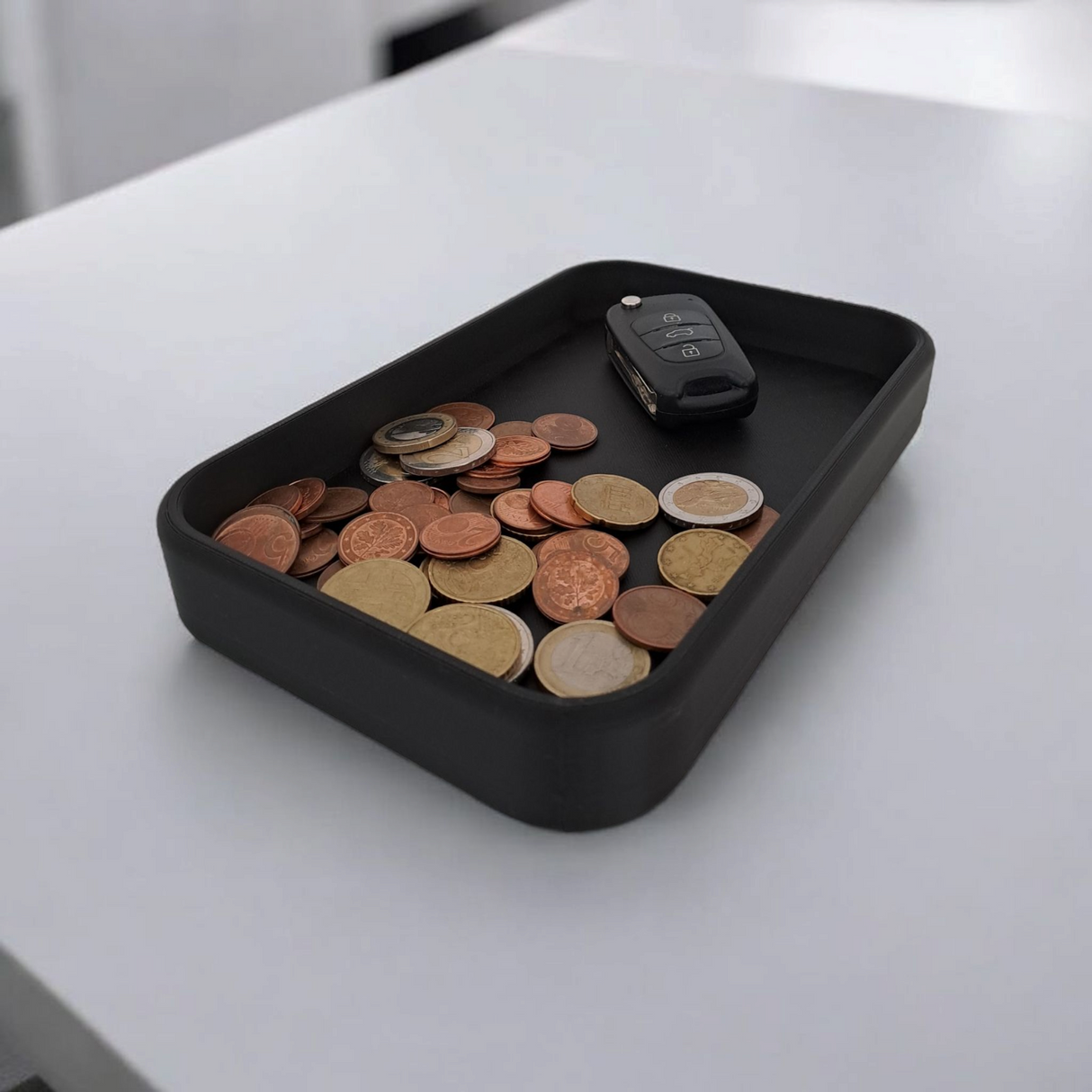 Filamora Studios Modern Rectangular Catchall Tray