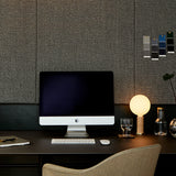 Tala Knuckle Table Lamp in Oak + Sphere IV