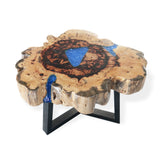 Yorkshire Bonsai Tamarind Resin Coffee Table - Sky Blue