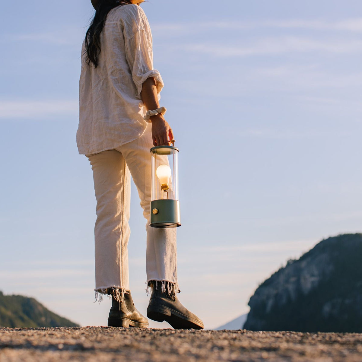 Tala The Muse Portable Lamp in Pleasure Garden Green