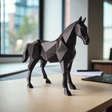 Filamora Studios Low Poly Stallion Statue
