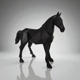 Filamora Studios Low Poly Stallion Statue