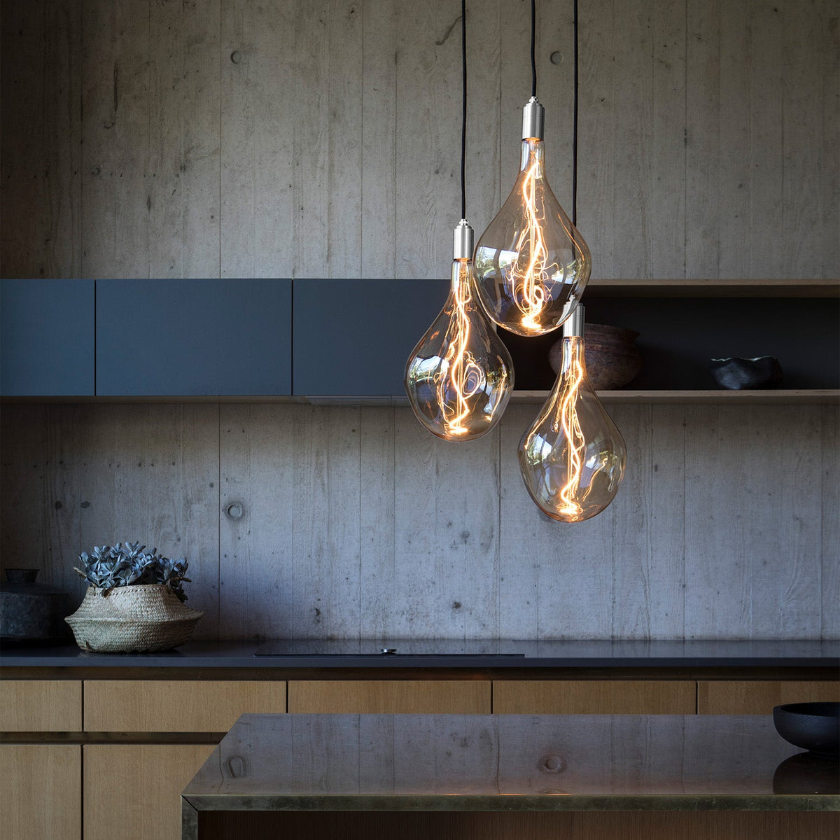 Tala Triple Pendant - Stainless Steel