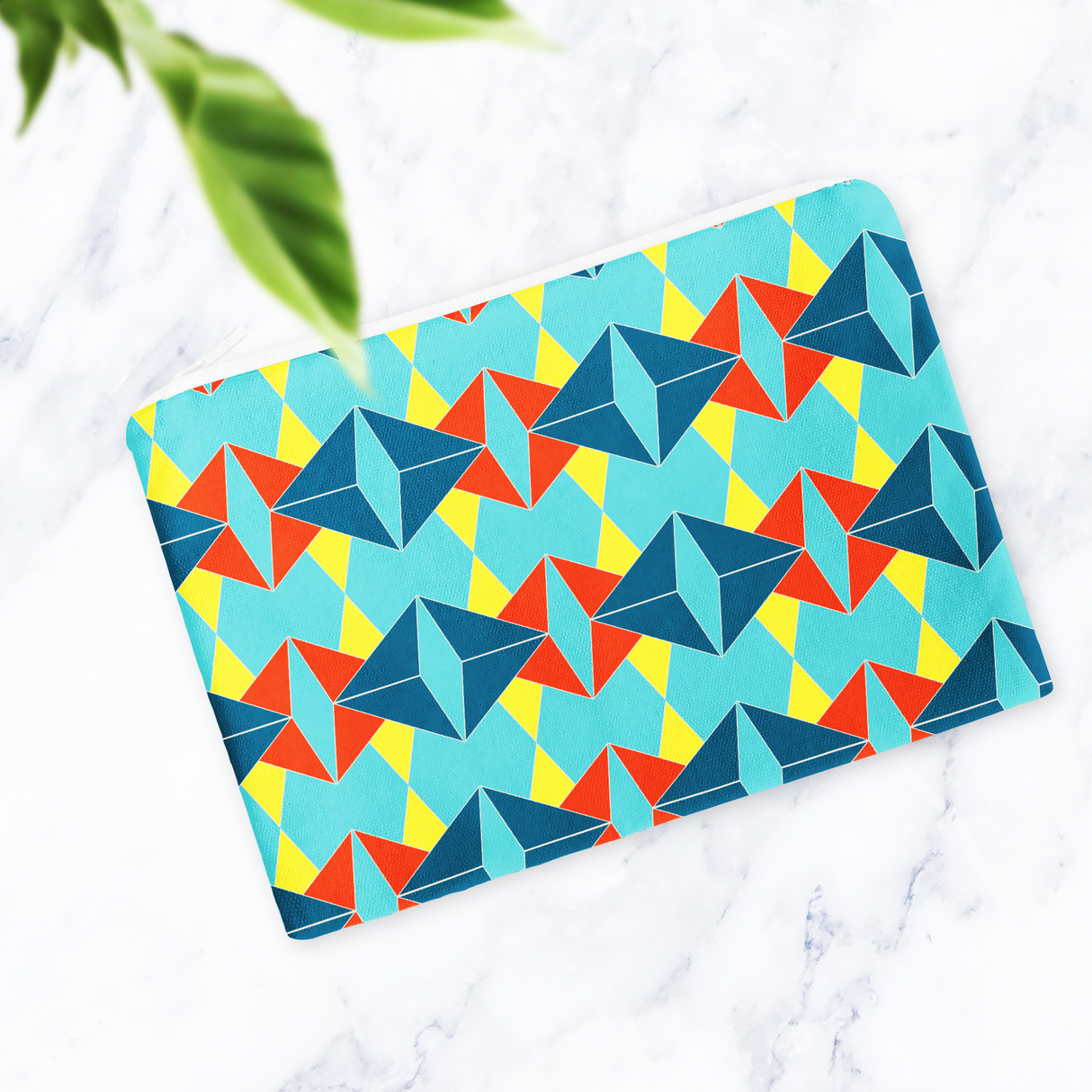 Shadowbright Turquoise Retro Make Up Bag - 24cm x 19cm