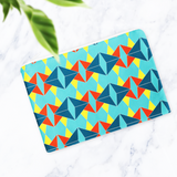 Shadowbright Turquoise Retro Make Up Bag - 24cm x 19cm
