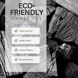 Globaltic Oak Lumpwood Charcoal - 10kg