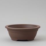 Yorkshire Bonsai Unglazed Oval Bonsai Pot Ceramic Planter - 16cm