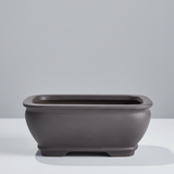 Yorkshire Bonsai Unglazed Bonsai Pot Rectangle - 16×12×5cm