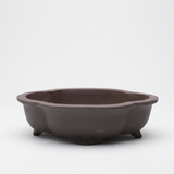 Yorkshire Bonsai Unglazed Bonsai Pot Floral - 26cm