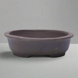 Yorkshire Bonsai Unglazed Oval Bonsai Pot - 18cm