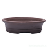 Yorkshire Bonsai Unglazed Oval Bonsai Pot - 26cm