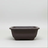 Yorkshire Bonsai Unglazed Rectangular Bonsai Pot Ceramic - 16cm