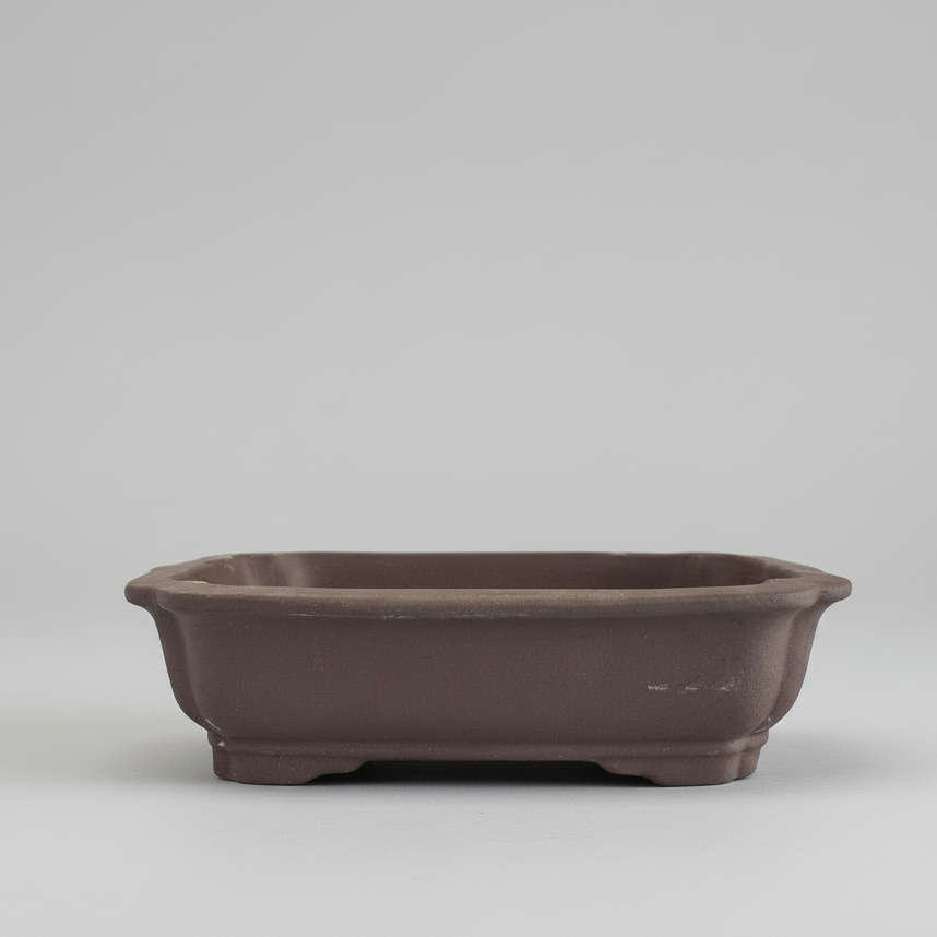 Yorkshire Bonsai Unglazed Bonsai Pot Rectangle - 26cm