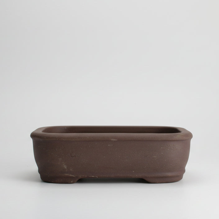 Yorkshire Bonsai Unglazed Bonsai Pot Rectangle - 26cm x 20cm x 7cm