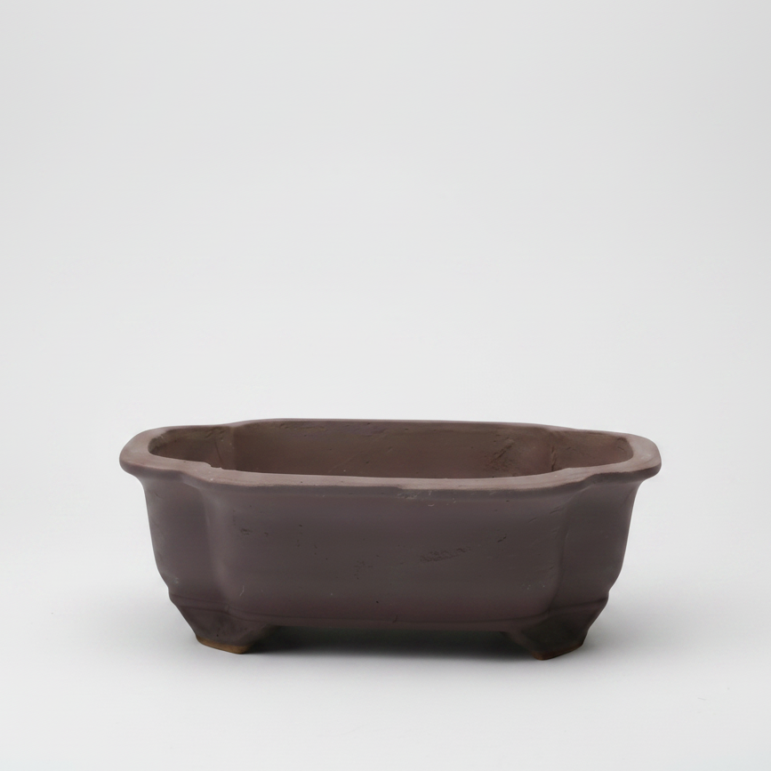 Yorkshire Bonsai Unglazed Rectangular Bonsai Pot - 26cm