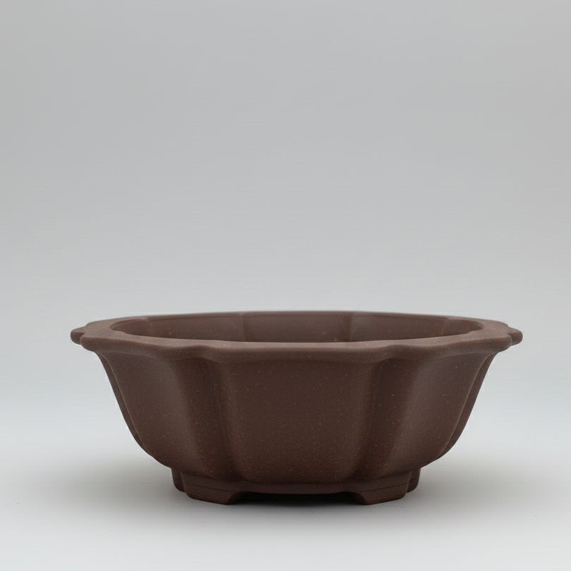 Yorkshire Bonsai Round Unglazed Bonsai Pot YB1123 - 18cm