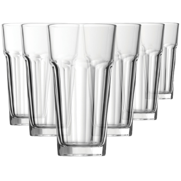 Glassware UK Casablanca Water Glasses 365ml - Set of 6
