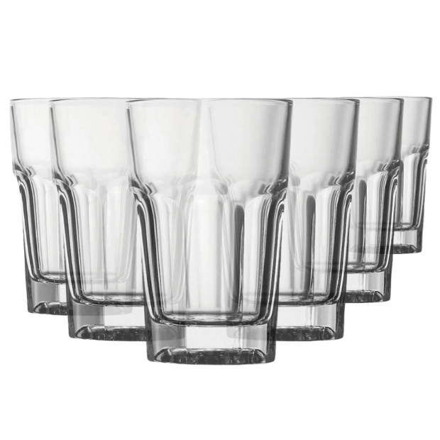 Glassware UK Casablanca Water Glasses 280ml - Set of 6
