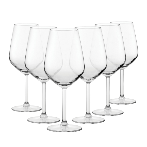 Glassware UK Allegra White Wine Glasses 350ml - Set of 6