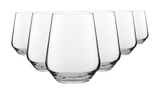 Glassware UK Allegra Glass Tumblers 440ml - Set of 6