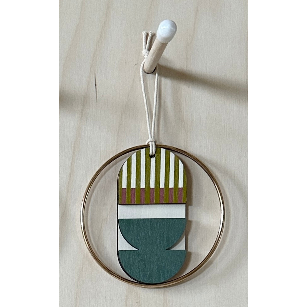 Eclectic Mini Mid‑Century Wall Art | Wooden Wall Decoration