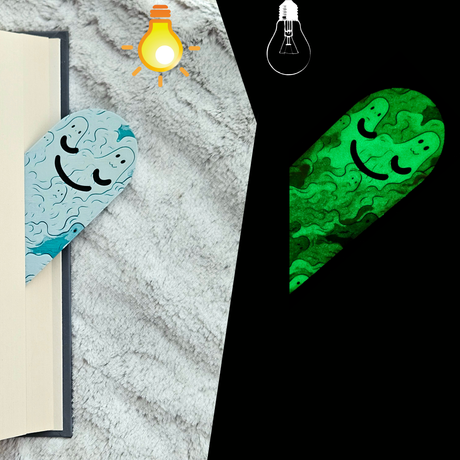 Filamora Studios Ghostly Glow Bookmark