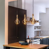 Tala Voronoi II Pendant Light in Brass - Set of 3