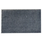 Nicoman Eco Friendly Waffles Pattern Door Mat - Grey