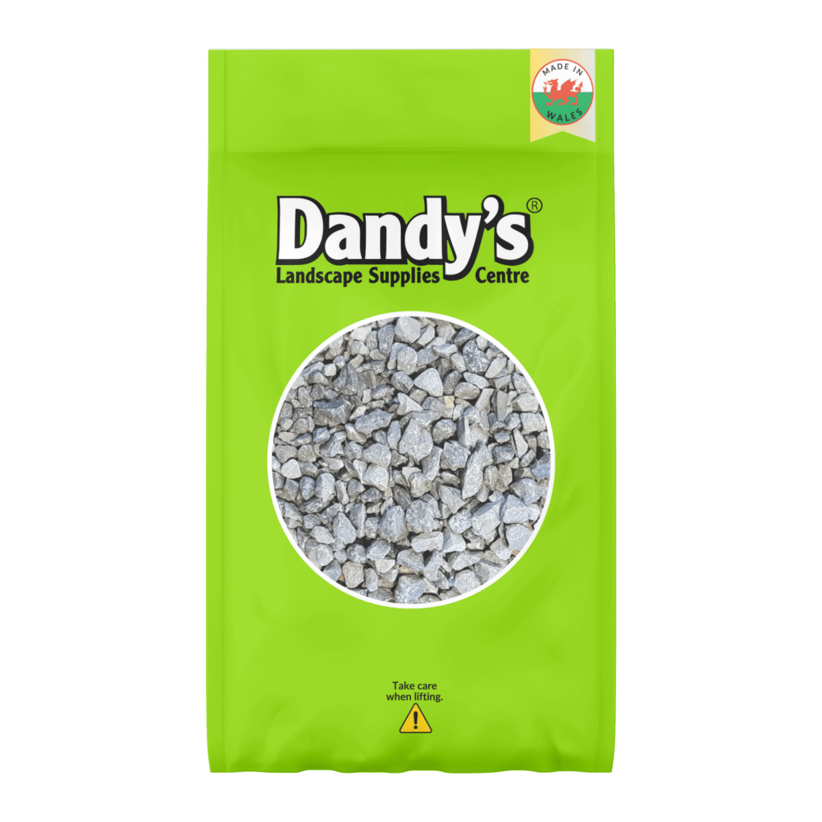 Dandy's White Grey Limestone Gravel Chippings