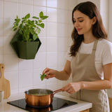 Filamora Studios Geometric Wall Planter for Herbs