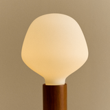 Tala Knuckle Table Lamp in Walnut with Enno Bulb