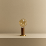 Tala Knuckle Table Lamp Walnut + Voronoi I