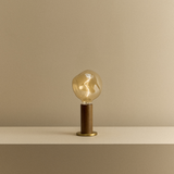 Tala Knuckle Table Lamp Walnut + Voronoi I