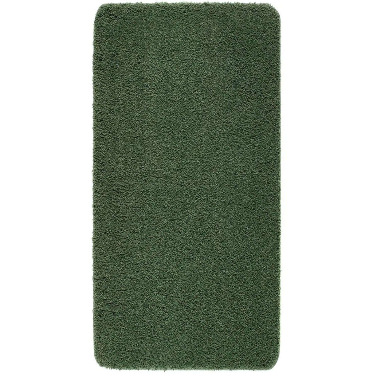 Washable Forest Green Shaggy Rug by The Rugs