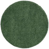 Washable Forest Green Shaggy Rug by The Rugs