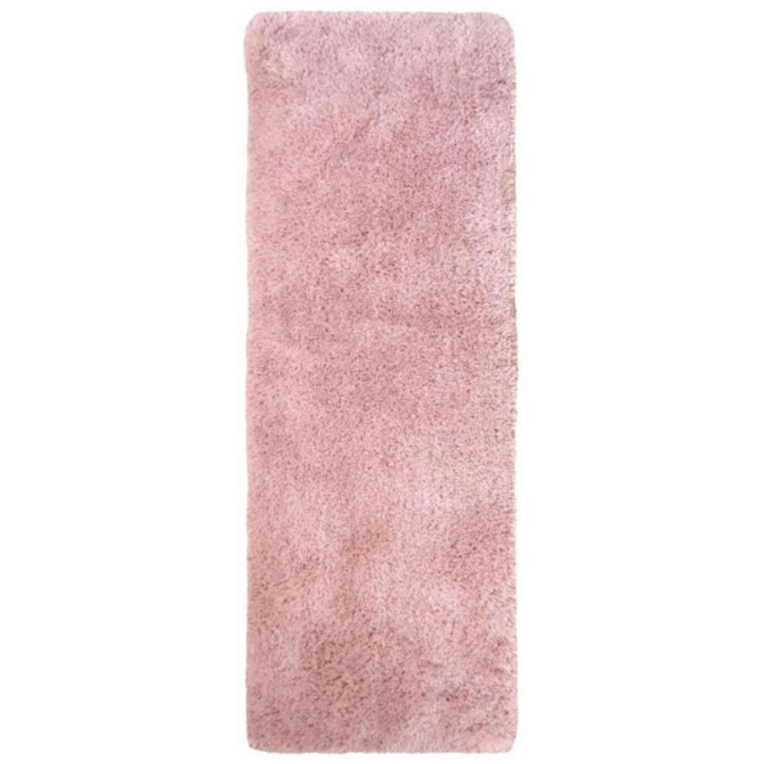 Soft Washable Pink Shaggy Rug SA-07 by The Rugs